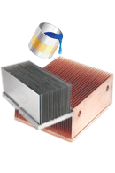 Bonded Fin Heat Sink Adhesive
